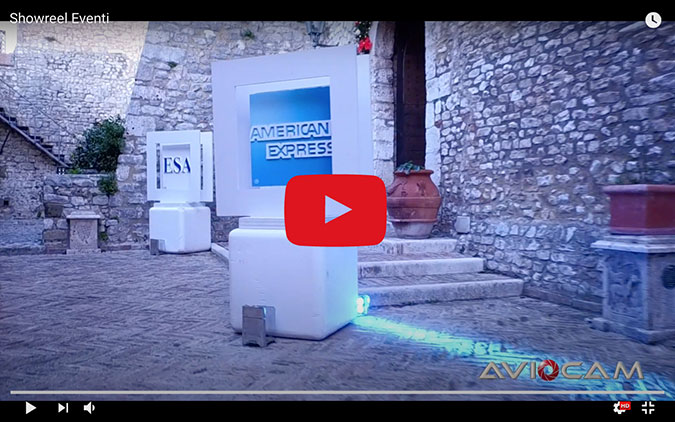 video aziendale di evento american express