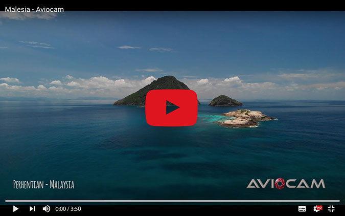 video effettuato con utilizzo di drone in malesya